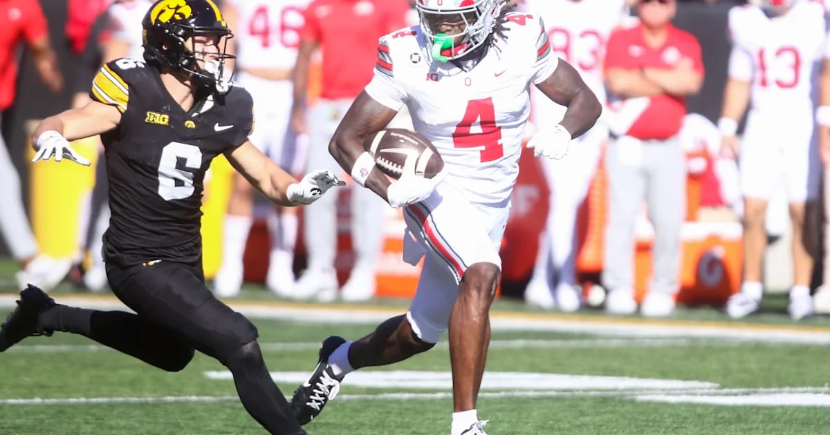 Jeremiah Smith зададе нови рекорди в Ohio State, докато Buckeyes надвиха Iowa с 31–14