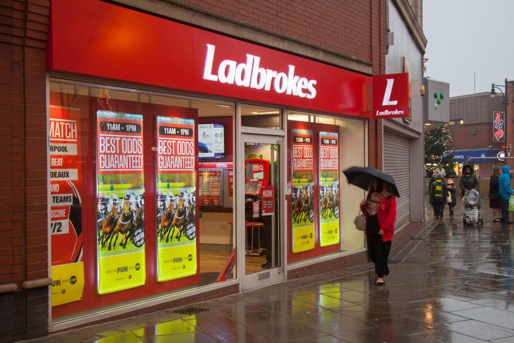 Ladbrokes betting shop
