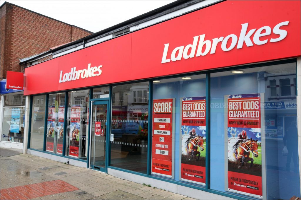 Ladbrokes FOBT Betting Shop