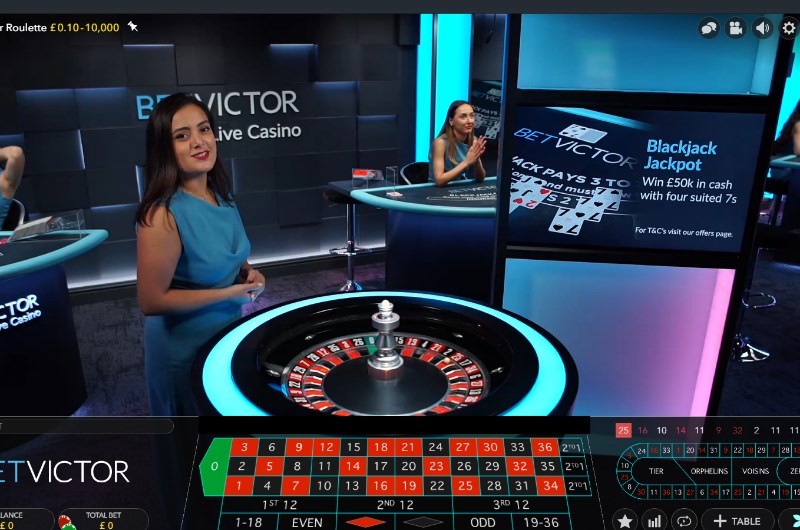 bet victor live casino review