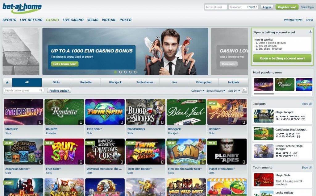 Bet-at-Home Online Casino