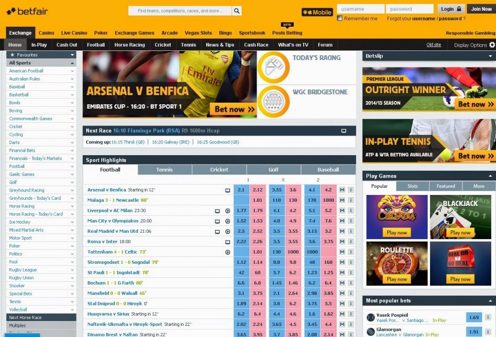 Betfair Sportsbook Review