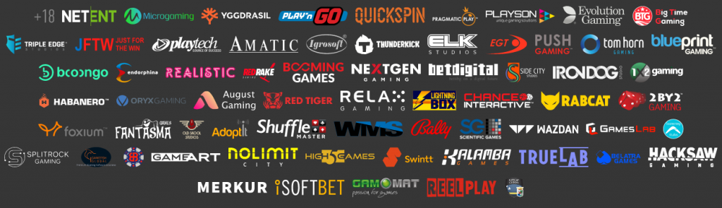 SlotV Casino Game Providers